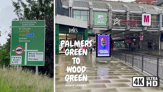 Let’s walk PALMERS GREEN TO WOOD GREEN [upl. by Arlina894]