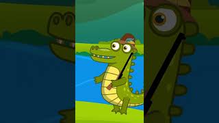 Ah Les Crocodiles 🐊  Comptine pour Enfants en Animation Colorée  Chanson pour enfants [upl. by Prowel806]