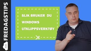 Hvordan bruke utklippsverktøyet i Windows [upl. by Socrates269]