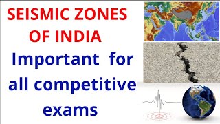 Seismic zones of india [upl. by Paynter373]