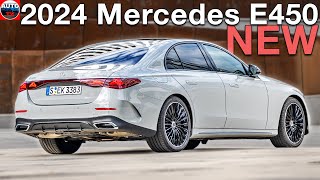 2024 Mercedes E Class NEW  Full E450 Drive Review Interior Exterior Sound [upl. by Yenor]