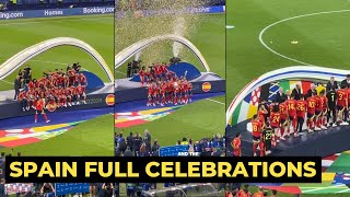 FULL Spain celebration EURO 2024 🏆 [upl. by Aurie]