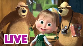 🔴 LIVE 🐻👧 Masha y el Oso 🤗 Lo mejor para el Oso ❤️‍🔥 Populares 🎬 Masha and the Bear [upl. by Llehsyt]