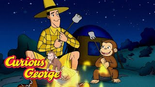 Georges First Camping Trip 🐵 Curious George 🐵 Kids Cartoon 🐵 Kids Movies [upl. by Watkins679]