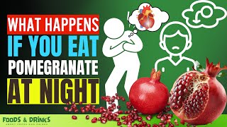 Eating Pomegranate At Night Benefits Doctors Never Say These 11 Health Benefits Of Pomegranate [upl. by Esenej]