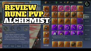 REVIEW RUNE PVP AKUN Alchemist S117121  CHIMERALAND SEA  Android ios [upl. by Llertrac]