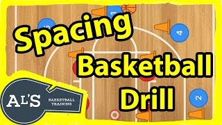 BEST Basketball Spacing Drill [upl. by Jehial]