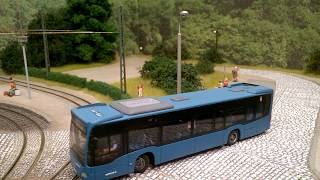 Bus MB Citaro H0 RC 187 Modell Rietze [upl. by Aicala]