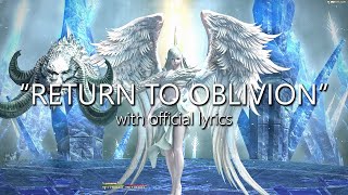 quotReturn to Oblivionquot with Official Lyrics Edens Verse Refulgence Shiva Theme  Final Fantasy XIV [upl. by Reinaldo]