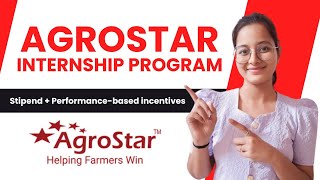 AgroStar  AgroStar Internship Program  MSc Agri amp MBA ABM Students  Agrihunars [upl. by Einitsed]