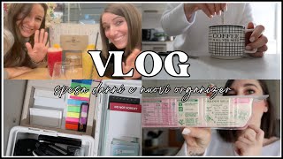 VLOG  Spesa 🛒  Ho fatto un danno 🥲 Nuovi organizer IKEA 🔝 [upl. by Enair]