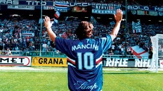 Top Ten Gol  Roberto Mancini [upl. by Aikemaj]