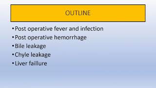 Hepatectomy complication [upl. by Swinton]