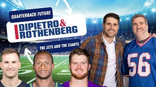 QUARTERBACK FUTURE FOR THE JETS AND THE GIANTS  DiPietro amp Rothenberg  ESPN New York [upl. by Violante]