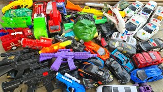 HUNTING TOYS GUNS AK47 M16 SHOTGUN SOFT BULLET GLOCK PISTOL REVOLVER WATER GUN SPORTCAR [upl. by Kahl]