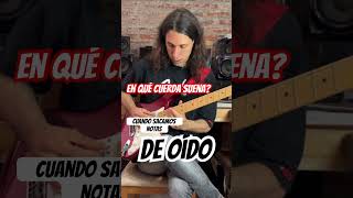 Video completo cómo sacar de oído guitar ear eartraining guitarra guitarlesson guitarmusic [upl. by Suhcnip]