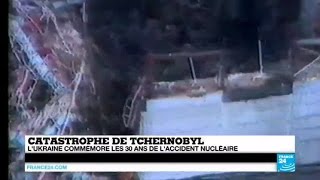 Catastrophe de Tchernobyl  LUkraine commémore les 30 ans de laccident nucléaire [upl. by Bough325]