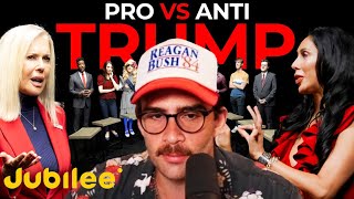 ProTrump Republicans vs AntiTrump Republicans  Hasanabi reacts to Middle Ground Jubilee [upl. by Etterraj]