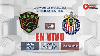 BRAVOS DE JUAREZ VS CHIVAS EN VIVO LA PREVIA JORNADA 04 LIGA MX [upl. by Nosnev]