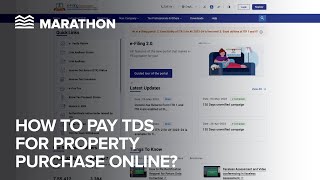 A stepbystep guide to paying TDS online for property purchase [upl. by Nicoline]