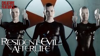 Attack Of The Alice Clone Army  Resident Evil Afterlife  Creature Features [upl. by Ahsaela]