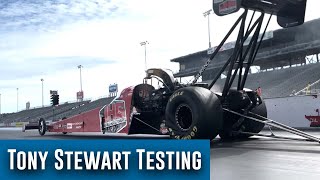 Tony Stewart makes test pass at Gainesville Raceway ahead of Top Fuel debut at Gatornats [upl. by Daisie499]