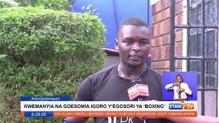 Boxing team in Kisii urges more members to join the sport [upl. by Karylin328]