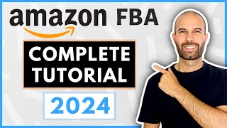 How To Sell On Amazon FBA in 2024 for beginners  Complete Step By Step Tutorial [upl. by Briggs]