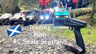 RC Scale Trailing with RC Scale Scotland ‘A Winters Trail’ [upl. by Ennaira]