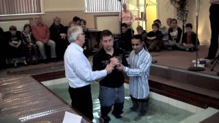 Carl Full Immersion Baptism Baptismal Service Baptisms Baptise Baptists Baptize [upl. by Salb]