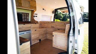 4WD Toyota Hiace Commuter Campervan Conversion [upl. by Eded]