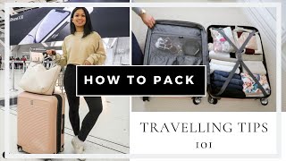 How to Pack Your Suitcase for Travel Packing Tips  Nathalee Pauline [upl. by Bhayani]