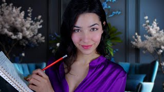 ASMR Therapist Asks You Personal Questions [upl. by Darbie]