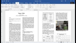 How to Prepare Research Paper for Publication in MS Word Easy [upl. by Adiana]