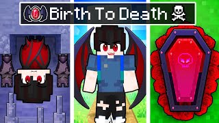 BIRTH to DEATH of a VAMPIRE in Minecraft  TAROPA VILLAGE [upl. by Urbannai]