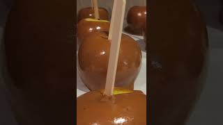 Caramel Apples are ready to go realbutter realingredients caramelapples caramel apples [upl. by Ayian584]