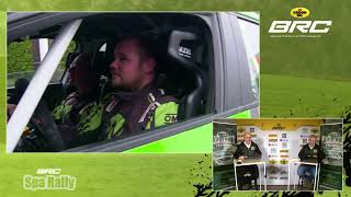 KroonOil BRC 2023  Round 12 Spa Rally  Live SS16 Theux [upl. by Lemmuela]