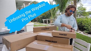 Unboxing the new Waydoo Evo Pro Plus eFoil [upl. by Anaiv]