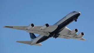 Douglas DC872CF  Landing amp Takeoff [upl. by Lemrac]