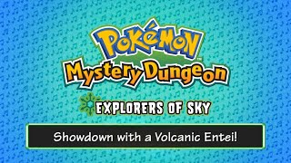 Showdown with a Volcanic Entei Pokémon Super Mystery Dungeon  PMD2 Soundfont [upl. by Rambort]