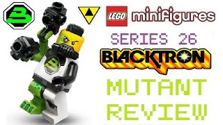 Lego Minifigures Series 26 Space Blacktron Mutant Review [upl. by Lleddaw]