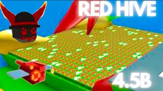 45B Red hive boost  Bee Swarm Simulator roblox beeswarmsimulator [upl. by Eixid427]