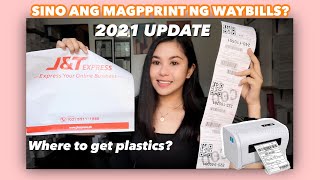 SINO ANG MAGPPRINT NG WAYBILLS SHOPEE 2021 UPDATED ✨ [upl. by Inez]