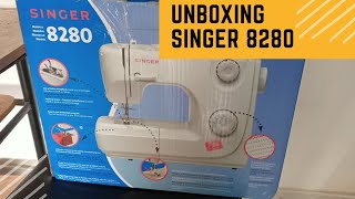 Singer 8280 Unboxing  sewing machine  Mahila Nestham [upl. by Ennaeiluj219]