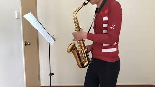 糸  中島美雪 Sax cover [upl. by Arodasi]