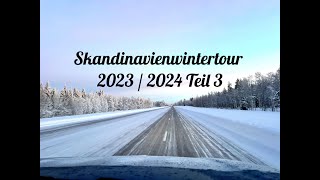 Reisevlog 3  Skandinavienwintertour  Schnee  28°C  Polarlichter  Schaffen wir es zum Nordkapp [upl. by Plantagenet160]