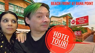 Ocean front hotel room in Dana Point California  A beautiful experience [upl. by Divad]