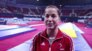 Canadas Samantha Sendel 5th at world trampoline championships [upl. by Ethelstan]