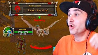 Summit1g Hits LEVEL 60 with SPECIAL Finale in WoW Hardcore  OnlyFangs [upl. by Wallford]