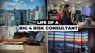 Day in the life of a BIG 4 RISK CONSULTANT KPMG [upl. by Nylimaj966]